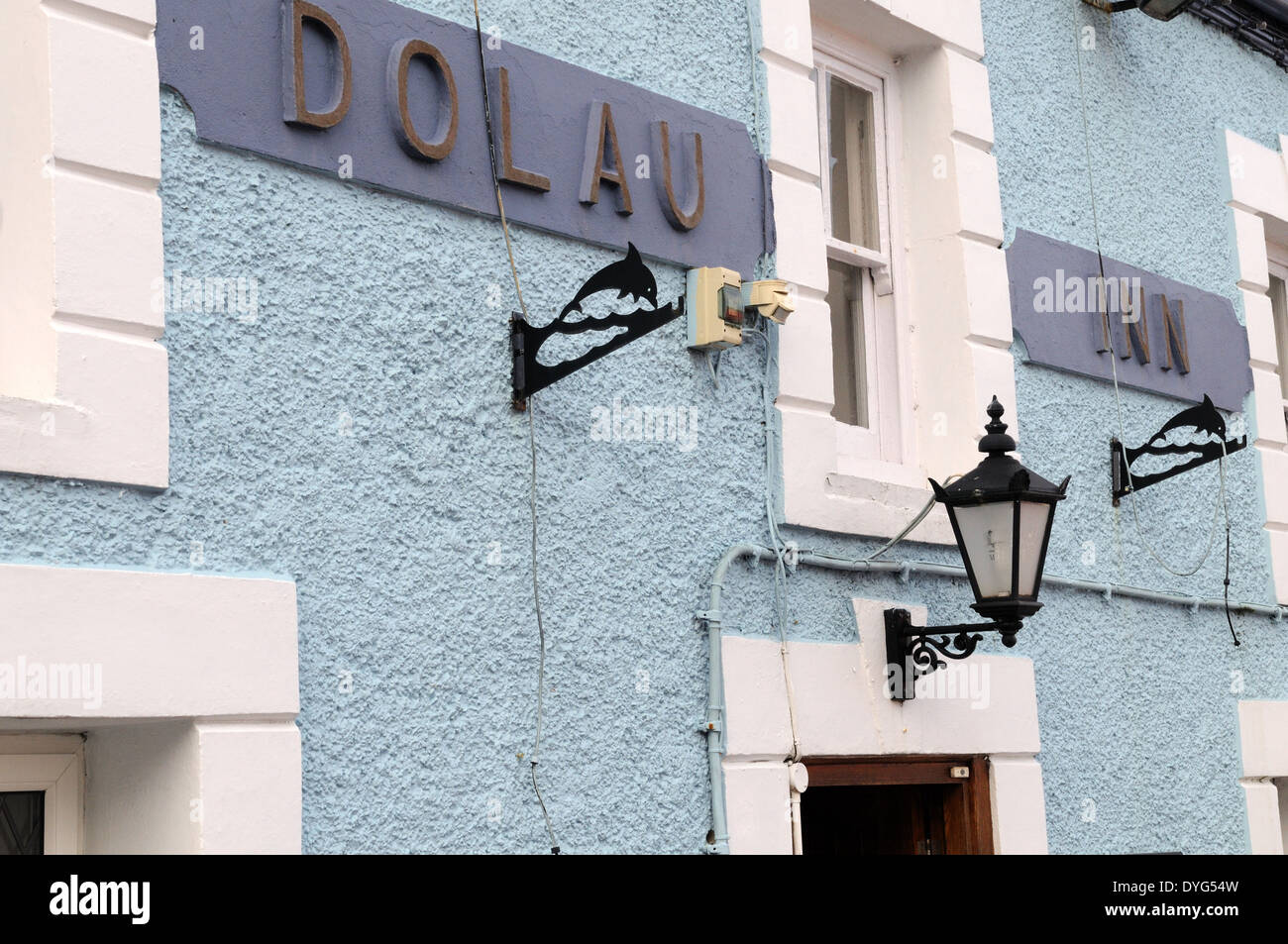 Dolau Inn New Quay angeblich die Stammkneipe von Caitlin Thomas Ceredigion Wales Cymru UK GB Stockfoto