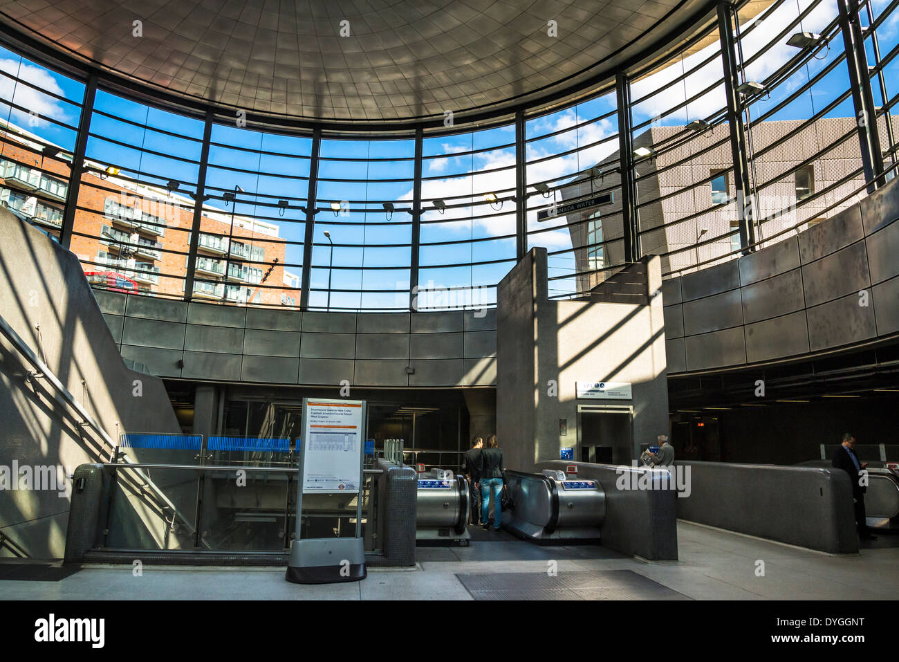 Canada Water u-Bahnstation, London, UK Stockfoto