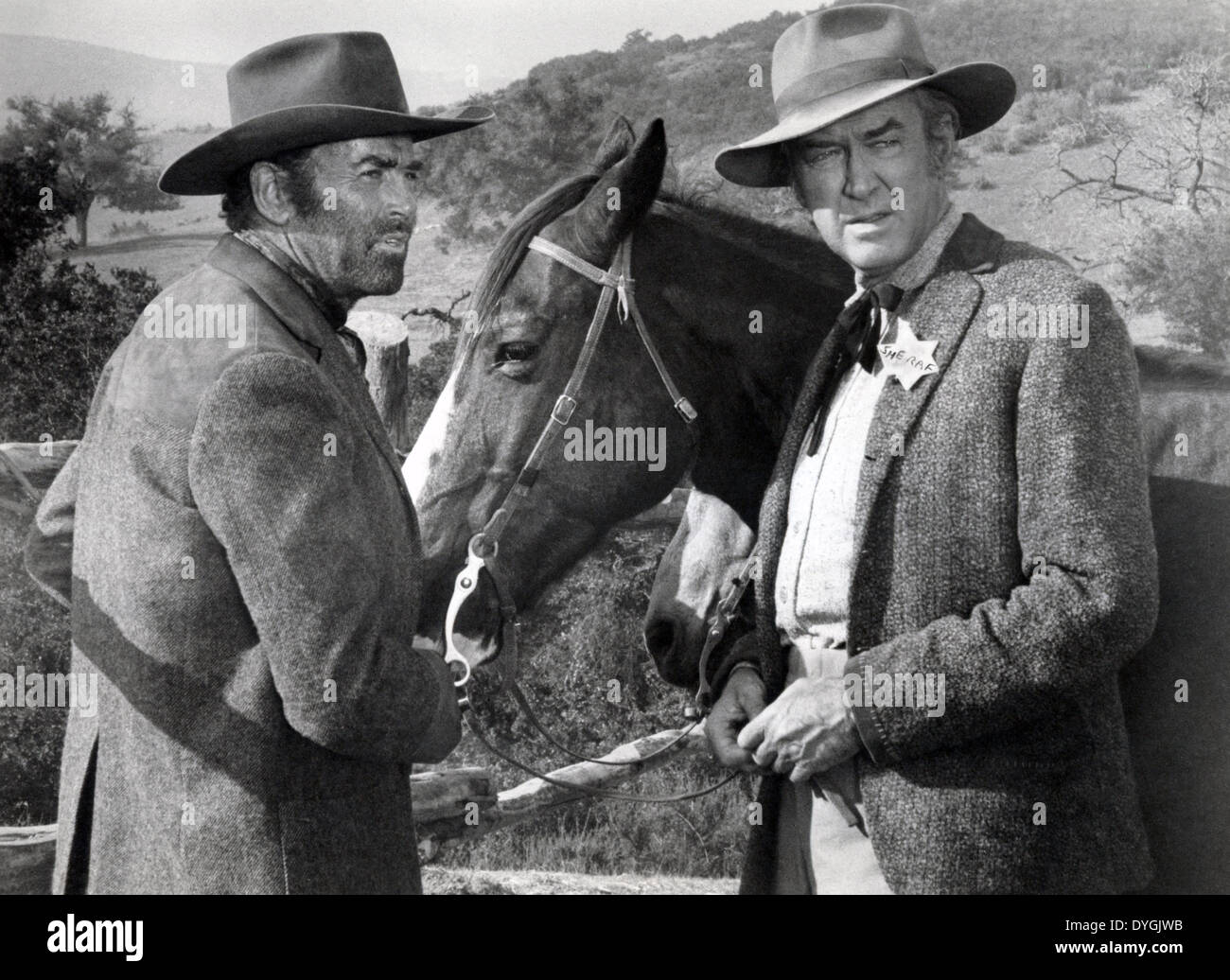 FIRECREEK (1968), JAMES STEWART, HENRY FONDA, VINCENT MCEVEETY (DIR) FREC 001 MOVIESTORE COLLECTION LTD. Stockfoto