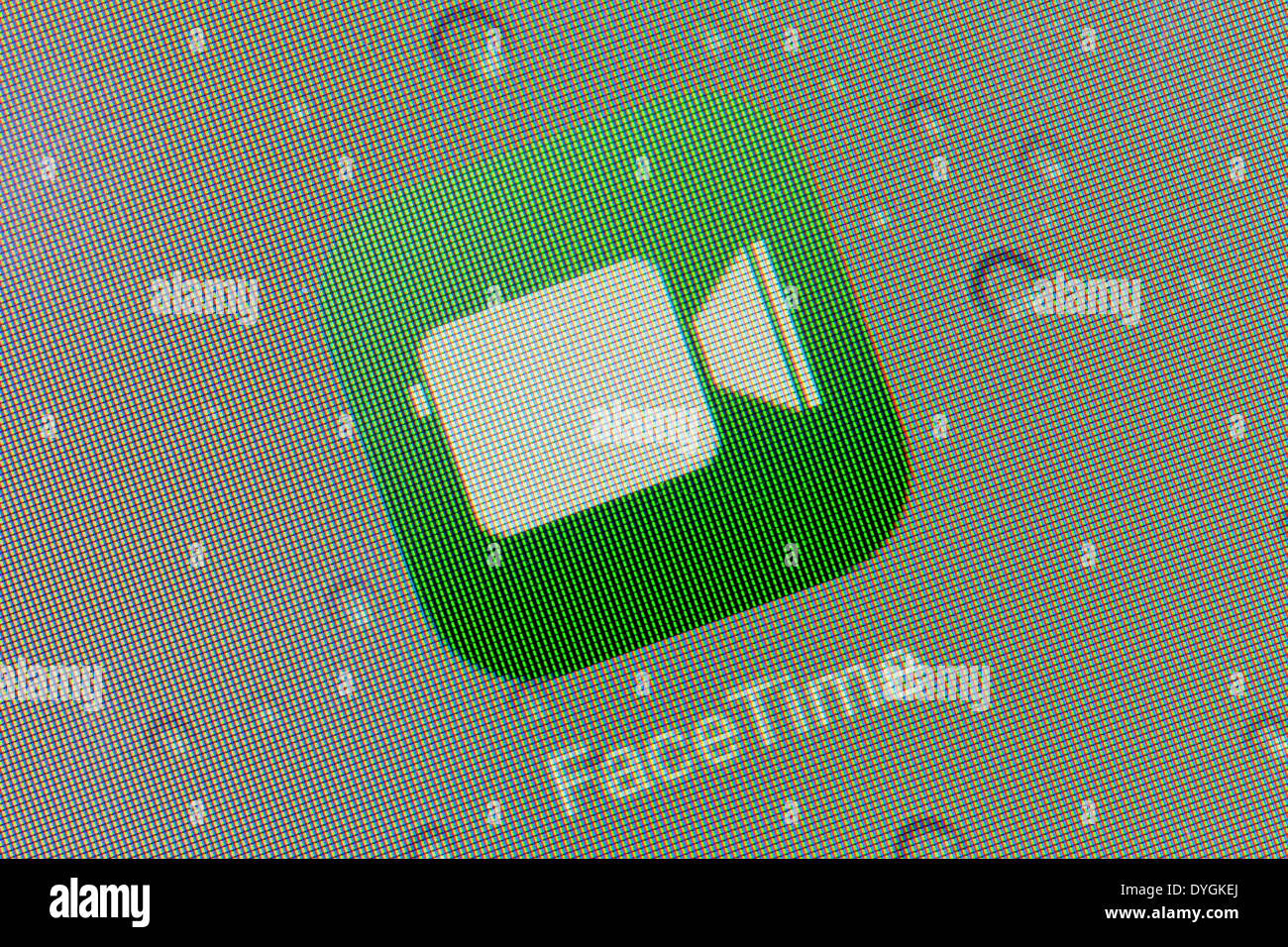 Apple Facetime app Logo Symbol auf iPad apps Logos icons Stockfoto