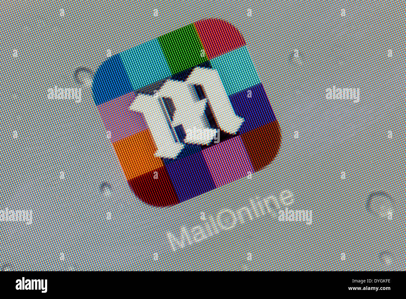 Mail Online-app-Logo-Symbol auf dem iPad apps Logos Symbole Stockfoto