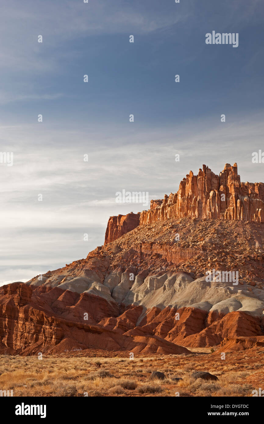 Die Burg, Capitol Reef National Park, Utah, USA Stockfoto