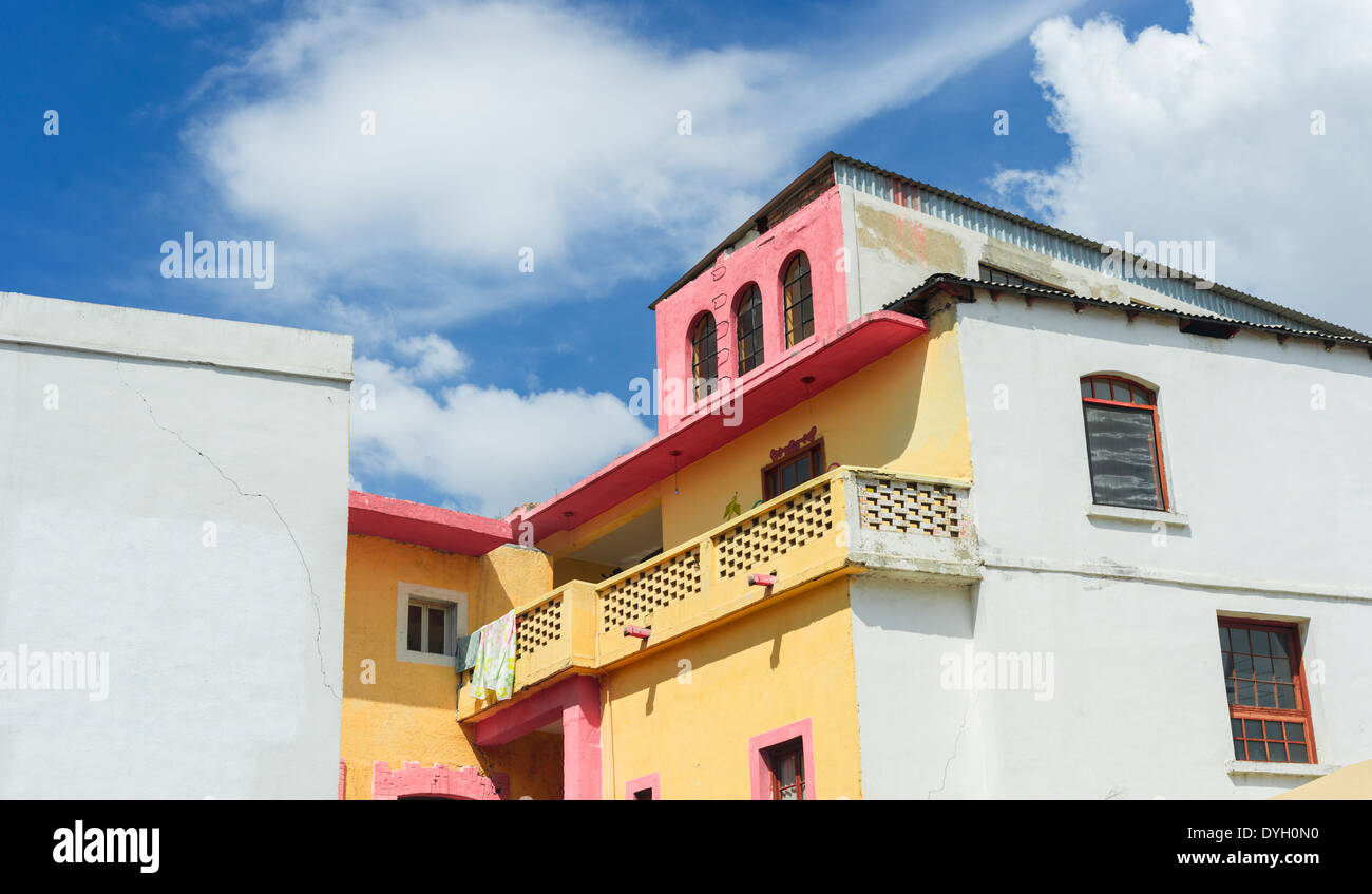 Häuser in Saltillo, Mexiko Stockfoto