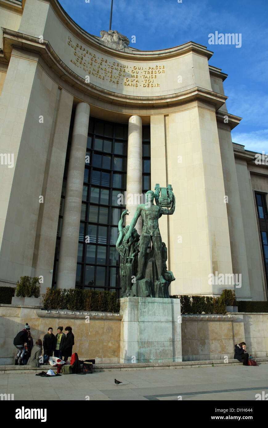 Théâtre National de Chaillot, Paris, Frankreich. Stockfoto