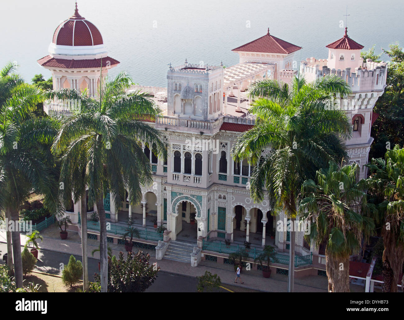 Palacio de Valle Punta Gorda und Cienfuegos Kuba Stockfoto