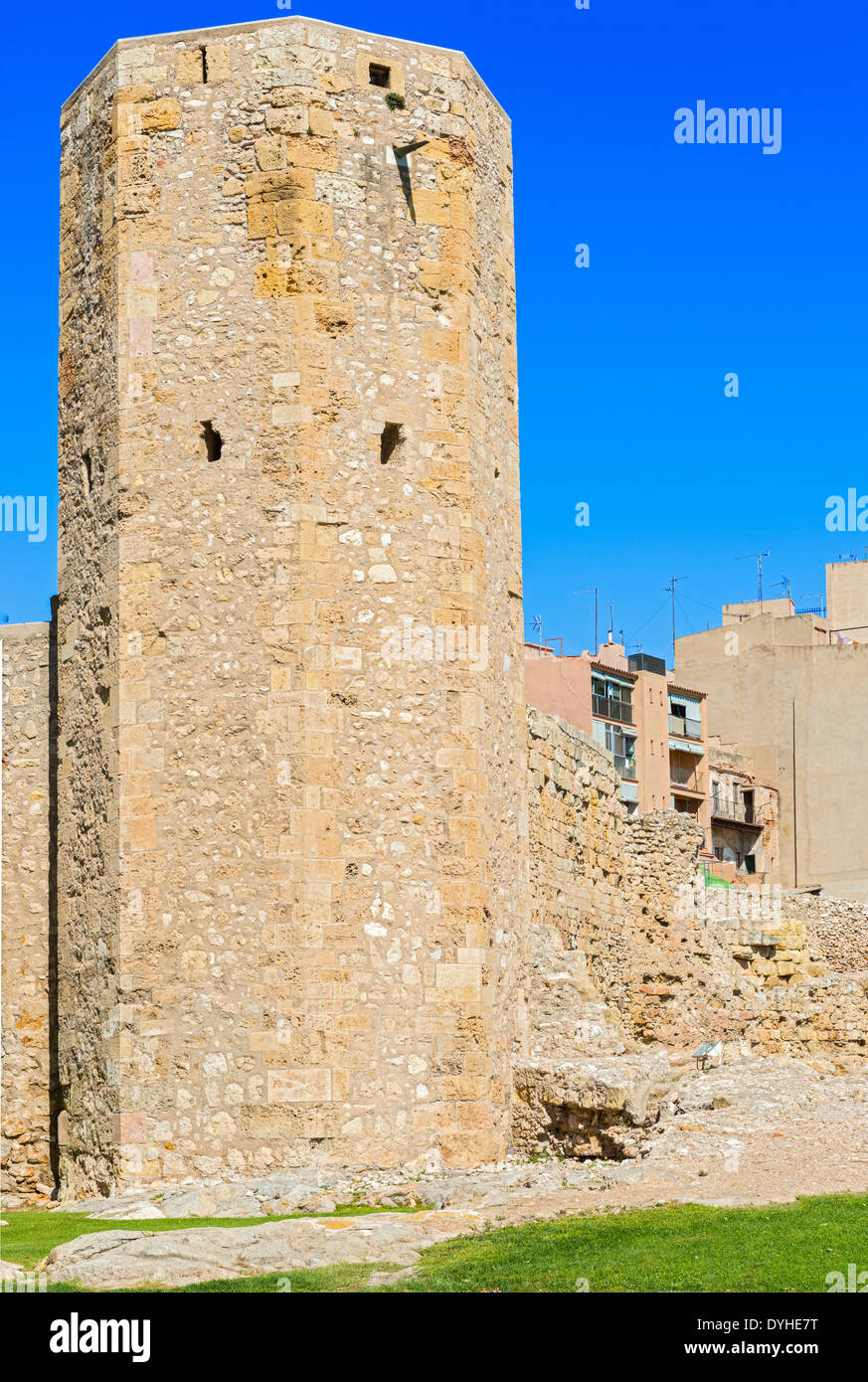 UNESCO World Heritage Site-Ansicht im Roman Circus in Terragona, Spanien Stockfoto