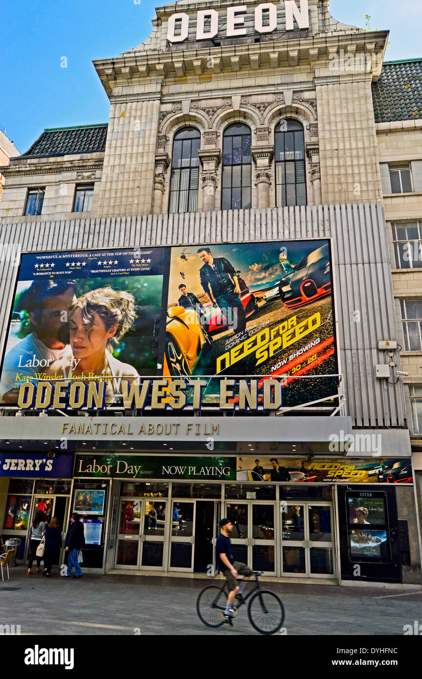 Odeon Westend, Leicester Square, West End, London, England, Vereinigtes Königreich Stockfoto