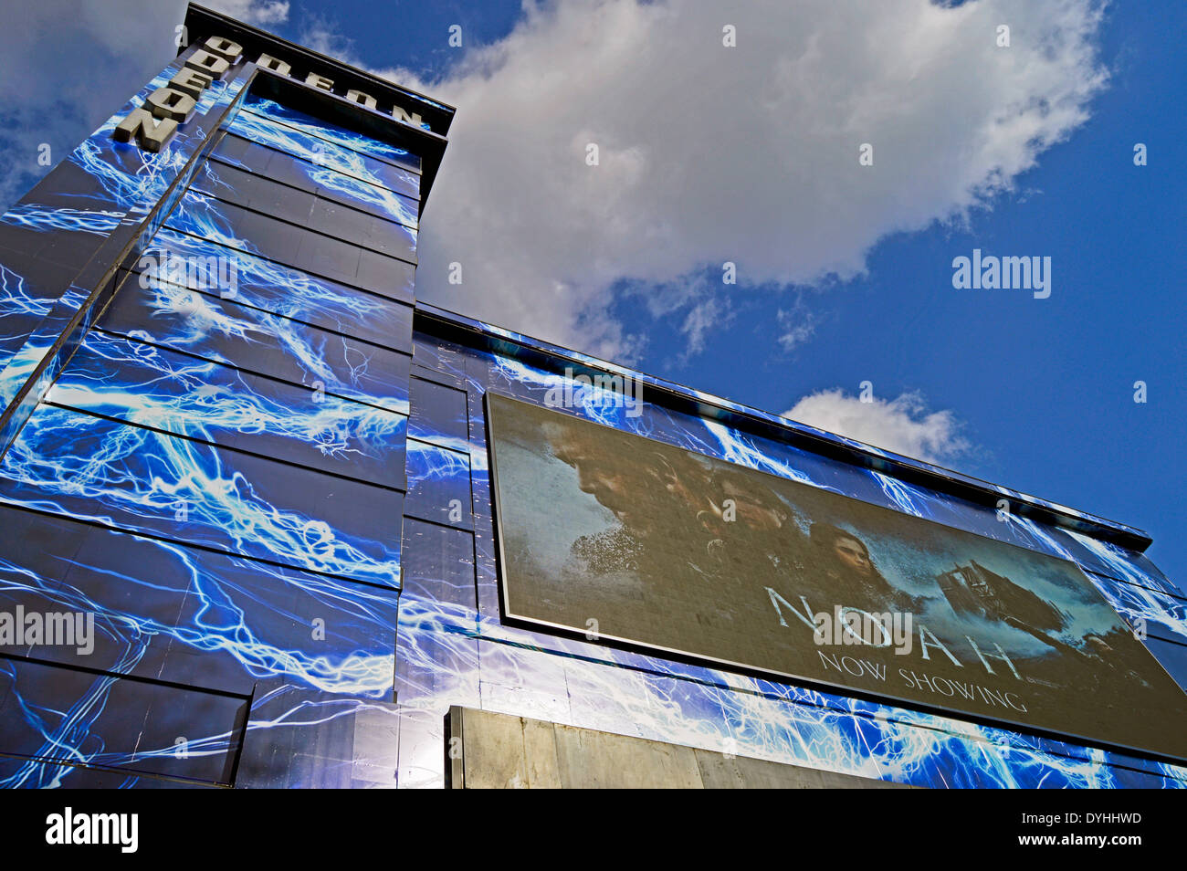 Außenseite des Odeon Leicester Square, West End, City of Westminster, London, England, Vereinigtes Königreich Stockfoto