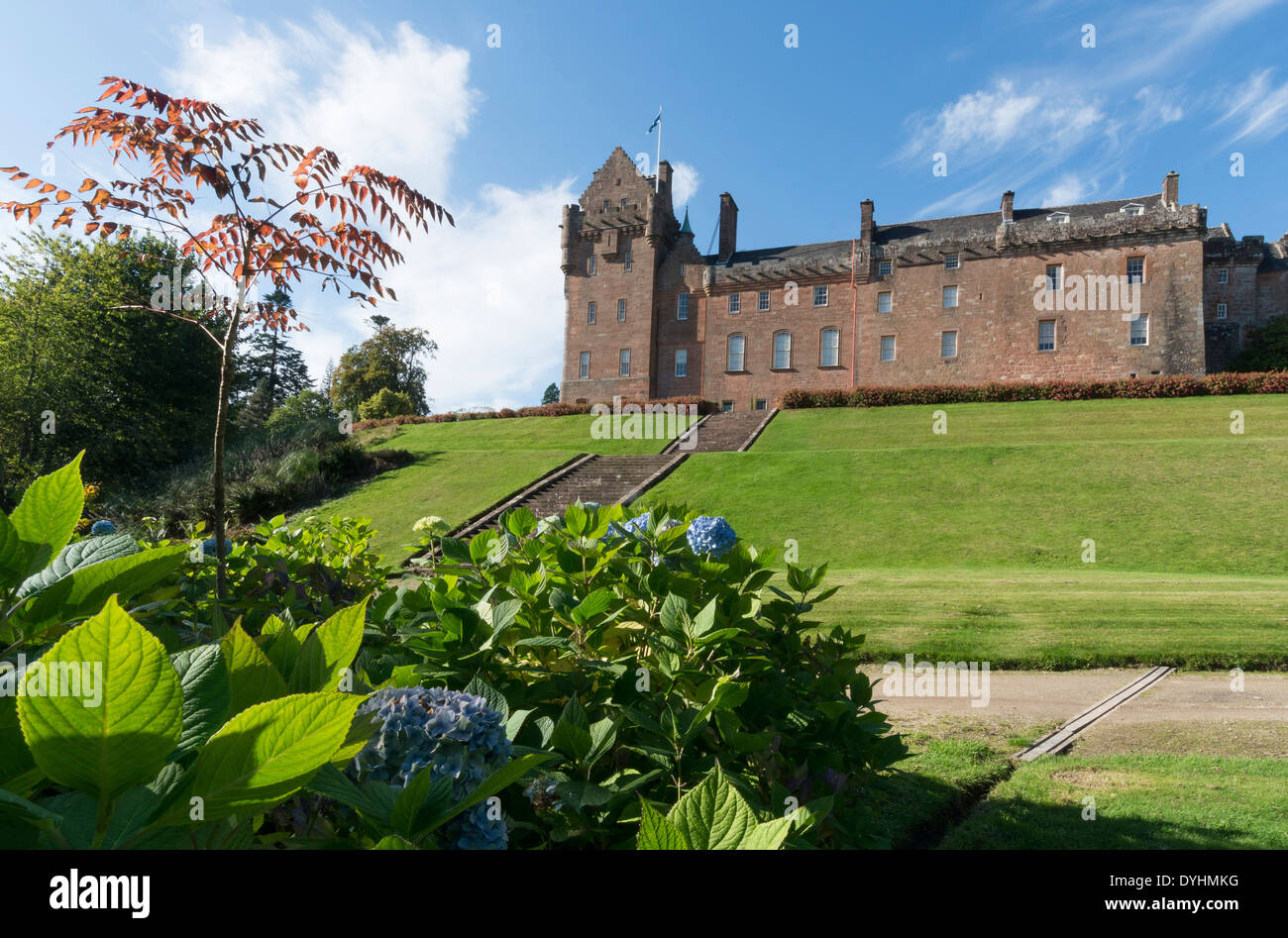 Brodick castle Stockfoto