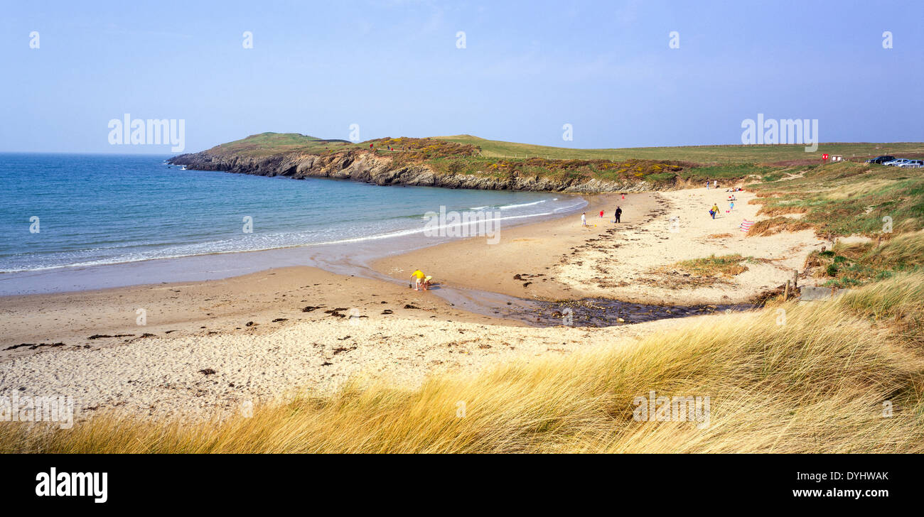 Cable Bay in der Nähe von Rhosneigr Anglesey North Wales UK Stockfoto