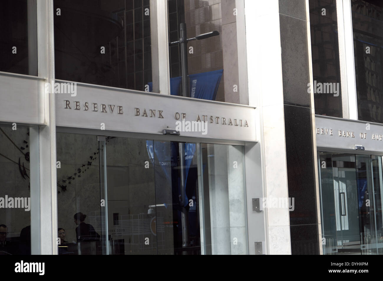 Reserve-Bank von Australien Hauptsitz in Martin Platz, sydney Stockfoto