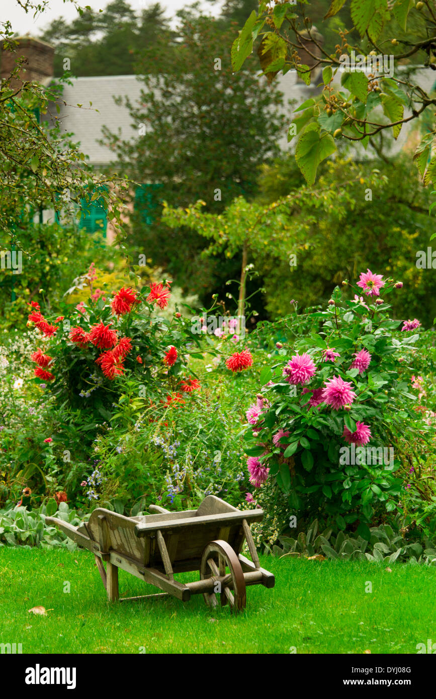 Monets Garten in Giverny, Frankreich Stockfoto