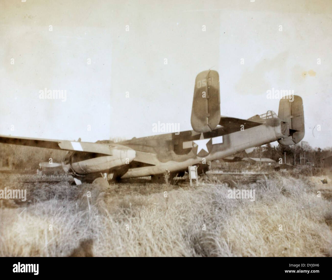 15 Daniels Album B-25 Absturz (1) Stockfoto