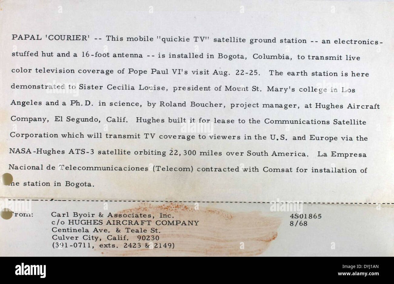 Roland Bouchers Spezialkollektion bewahrt entscheidende Momente in der Geschichte der solarbetriebenen Luftfahrt. Seine Arbeit im Solarflug trug zur Entwicklung erneuerbarer Energietechnologien für Flugzeuge bei. Stockfoto