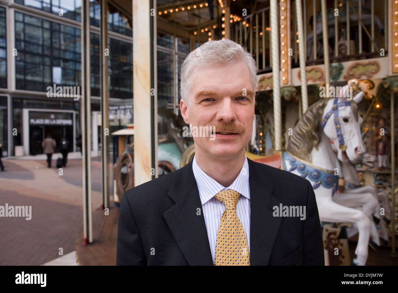 Andreas Schleicher-Leiter der Abteilung UNDP, La Défense, Paris, Frankreich Stockfoto