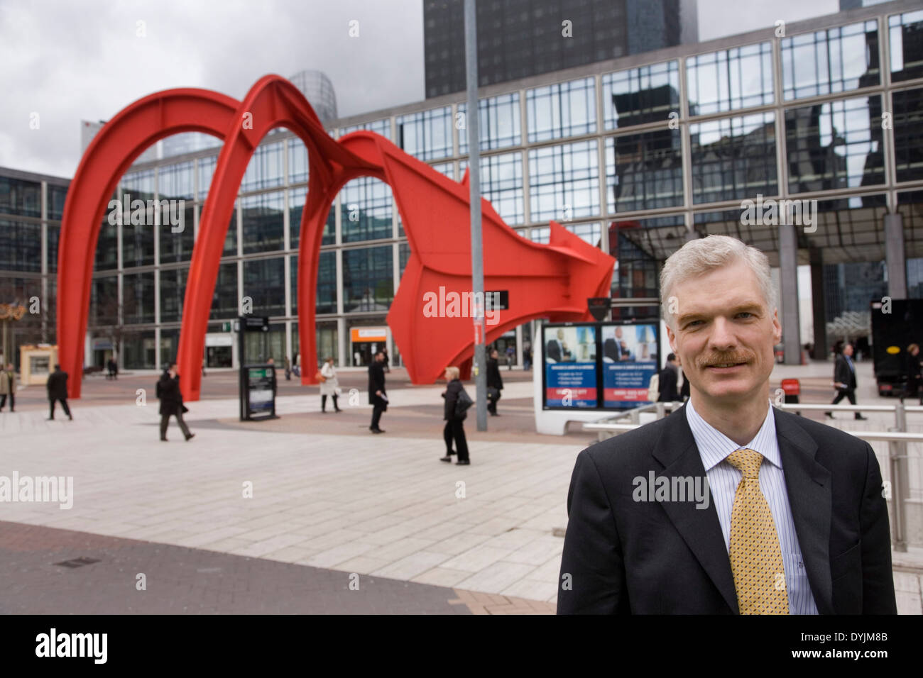 Andreas Schleicher-Leiter der Abteilung UNDP, La Défense, Paris, Frankreich Stockfoto