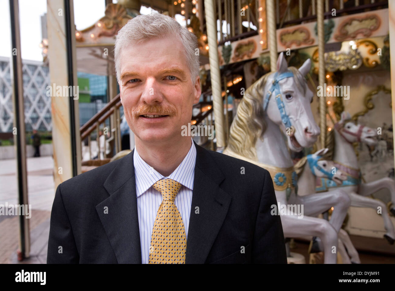 Andreas Schleicher-Leiter der Abteilung UNDP, La Défense, Paris, Frankreich Stockfoto