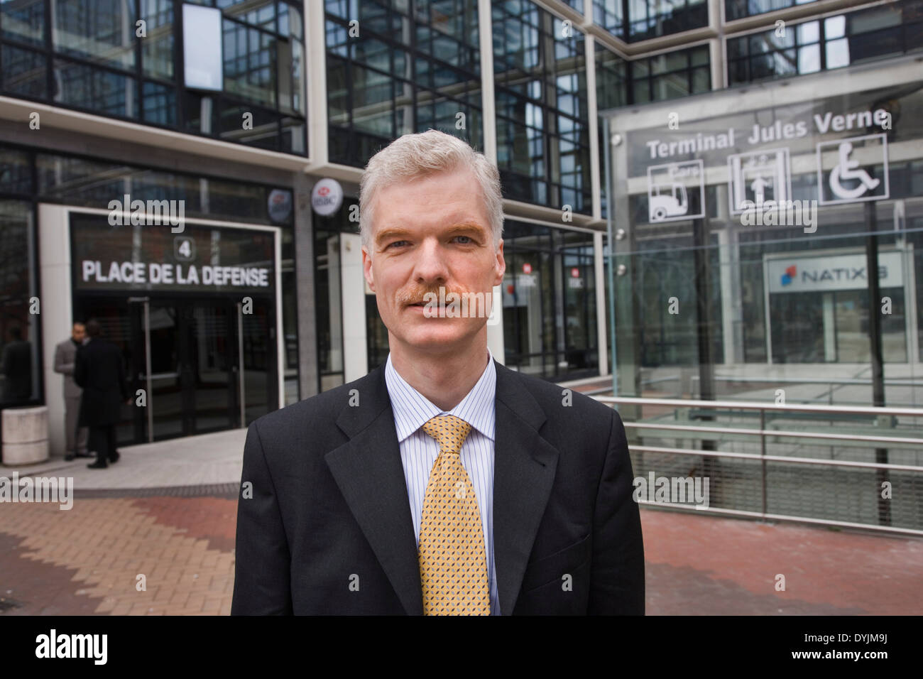 Andreas Schleicher-Leiter der Abteilung UNDP, La Défense, Paris, Frankreich Stockfoto