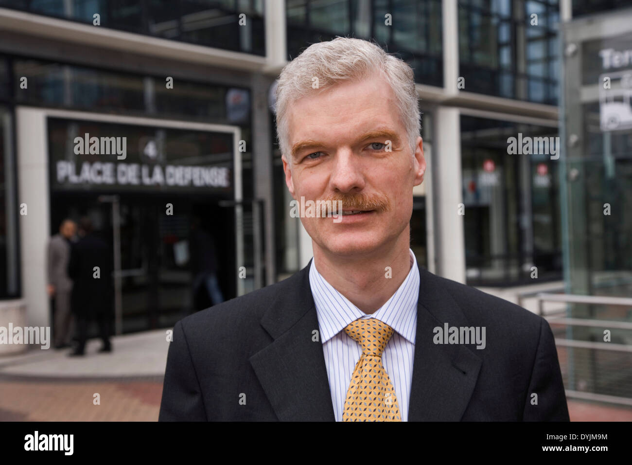 Andreas Schleicher-Leiter der Abteilung UNDP, La Défense, Paris, Frankreich Stockfoto