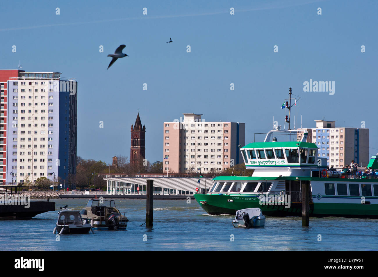 Gosport Fähre Stockfoto