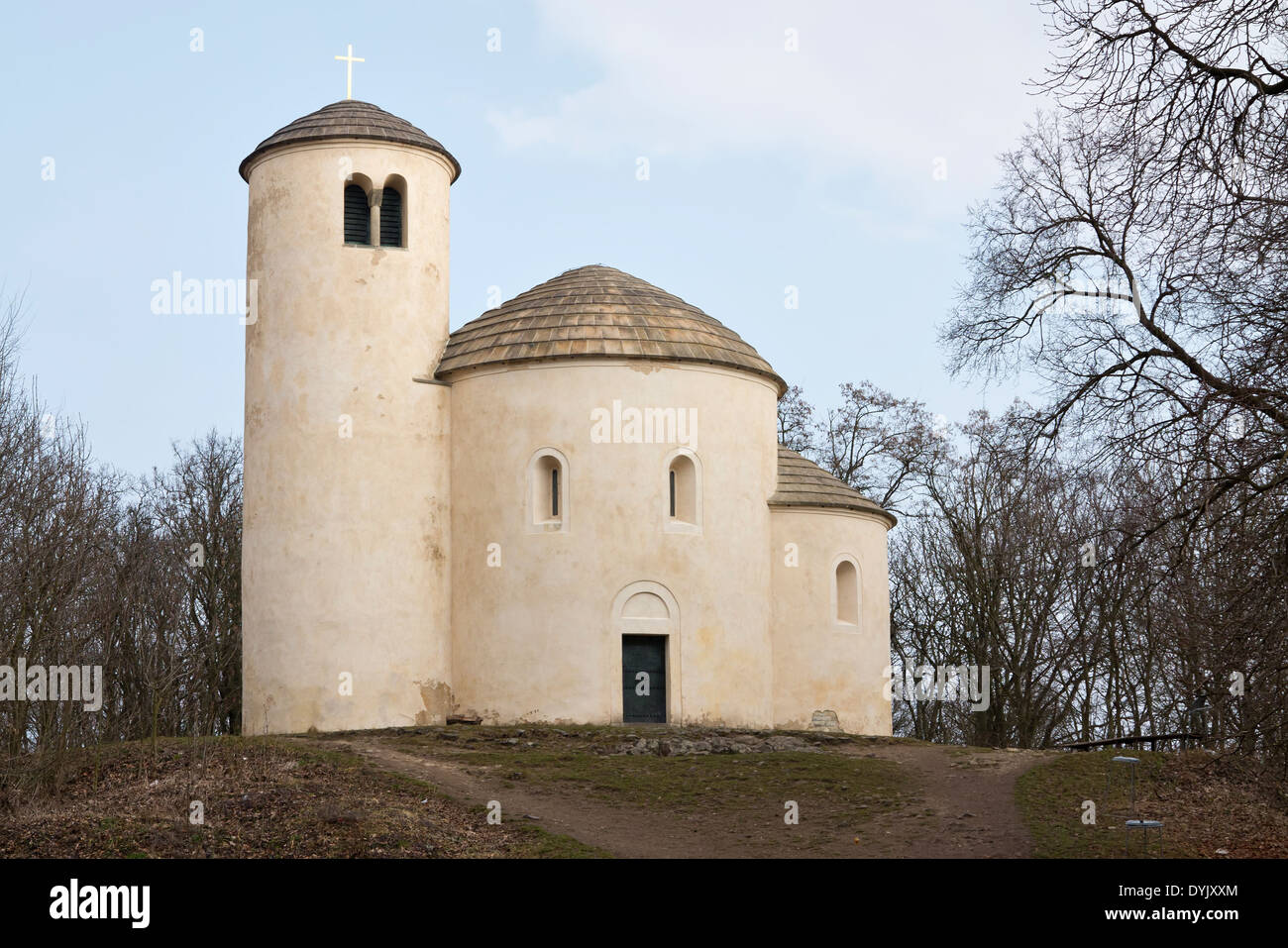 Rotunde des St. George an der Spitze des Berges Rip Stockfoto