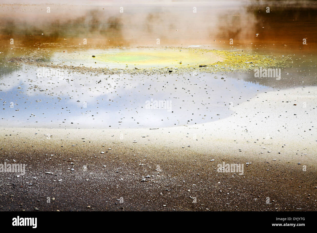 Wai-O-Tapu-Neuseeland Stockfoto