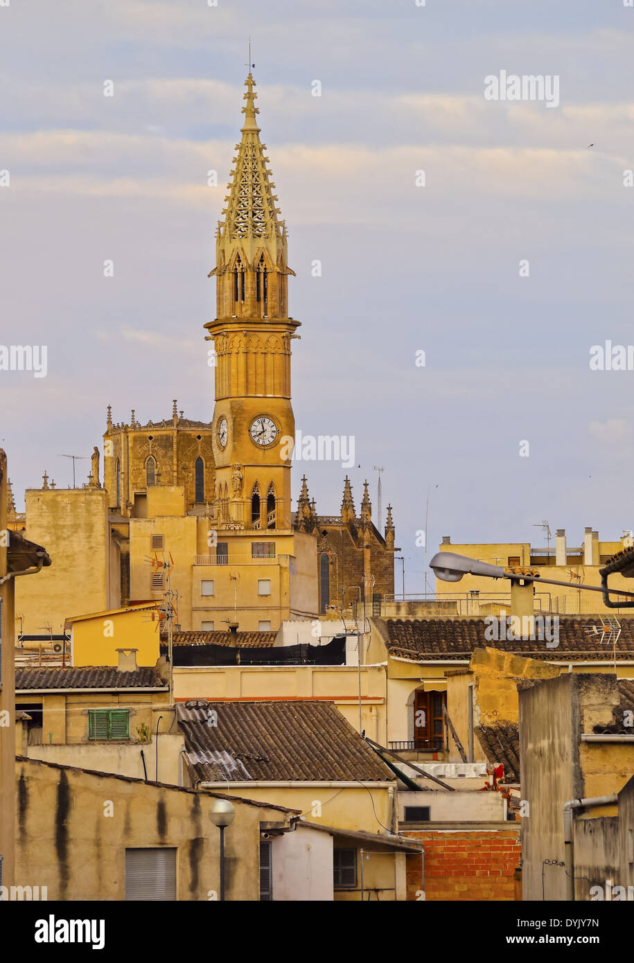 Stadtbild von Manacor auf Mallorca, Balearen, Spanien Stockfoto