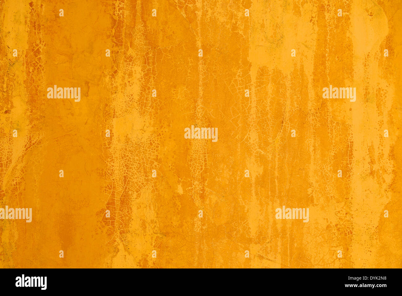 gelbe Wand Textur Stockfoto