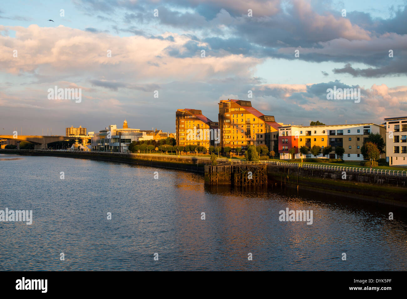 River Clyde, Glasgow Stockfoto