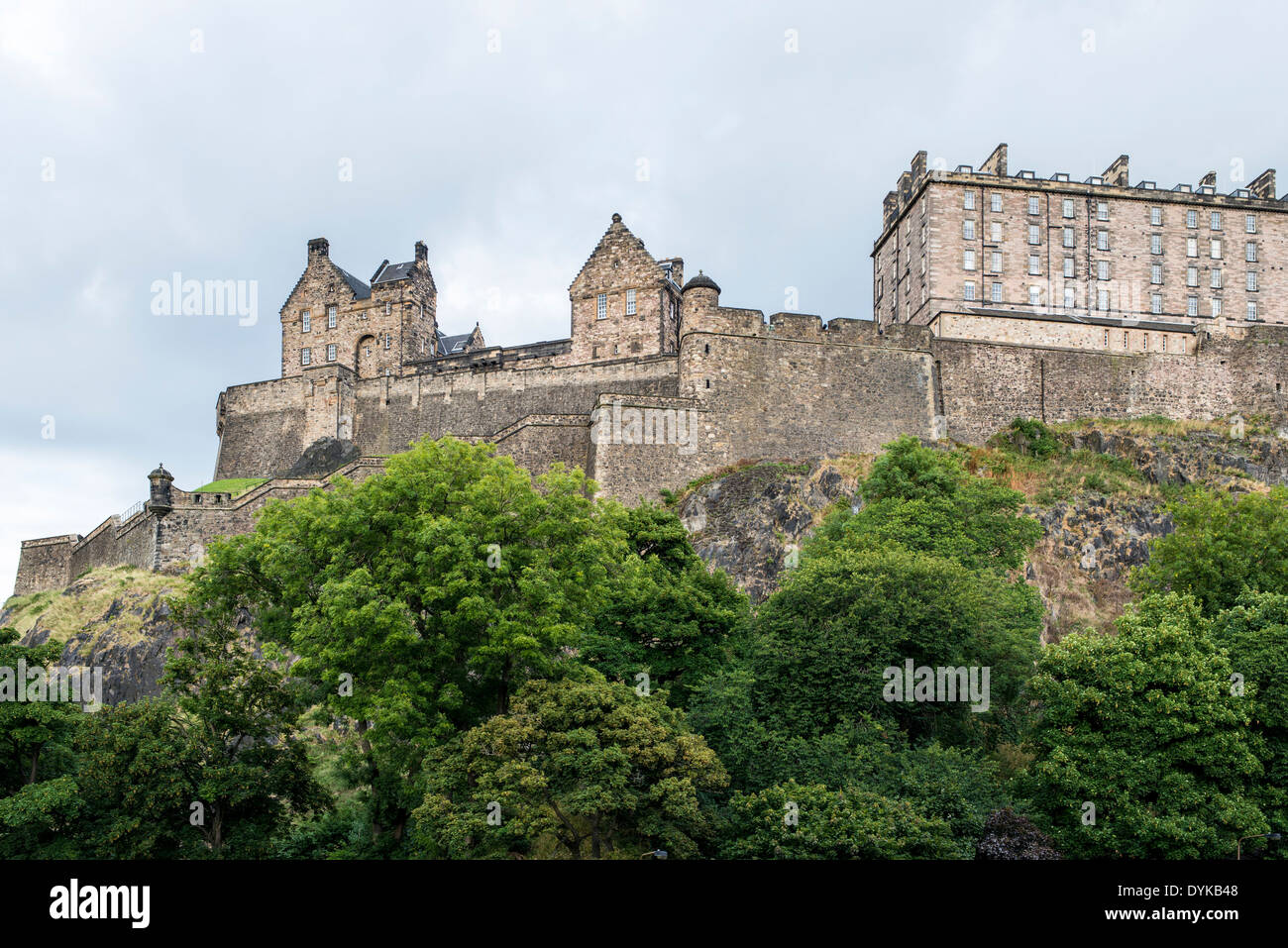 Edinburgh Castle, Schottland Stockfoto