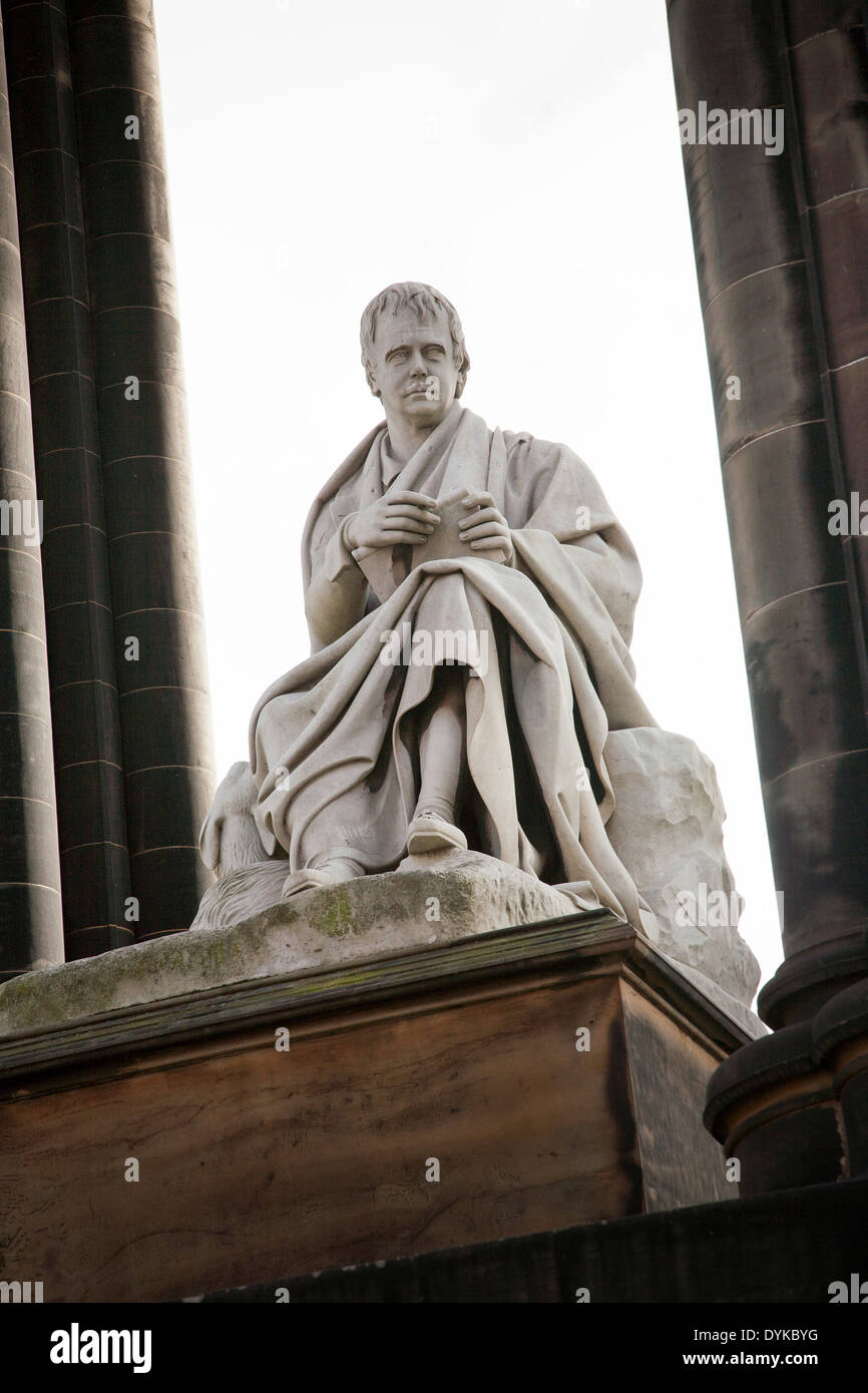 Sir Walter Scott Monument, Edinburgh, Schottland Stockfoto
