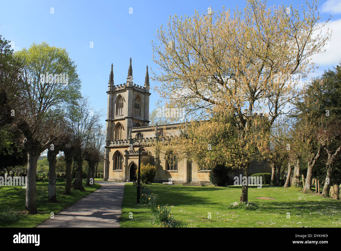St.-Laurentius Kirche, Hungerford, West Berkshire, UK Stockfoto