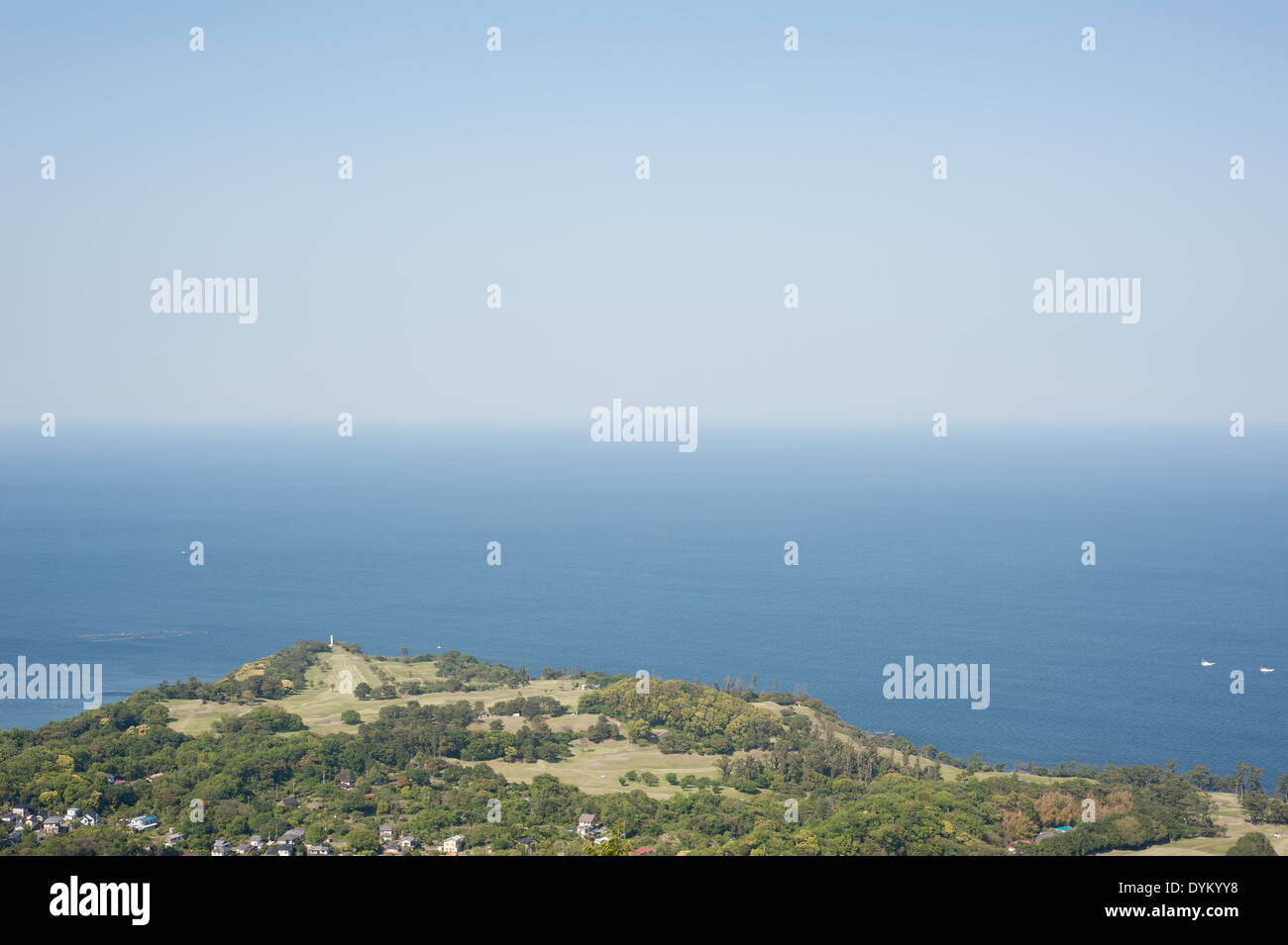 Blick vom Ashinoko Skyline, Hakone, Präfektur Kanagawa, Japan Stockfoto