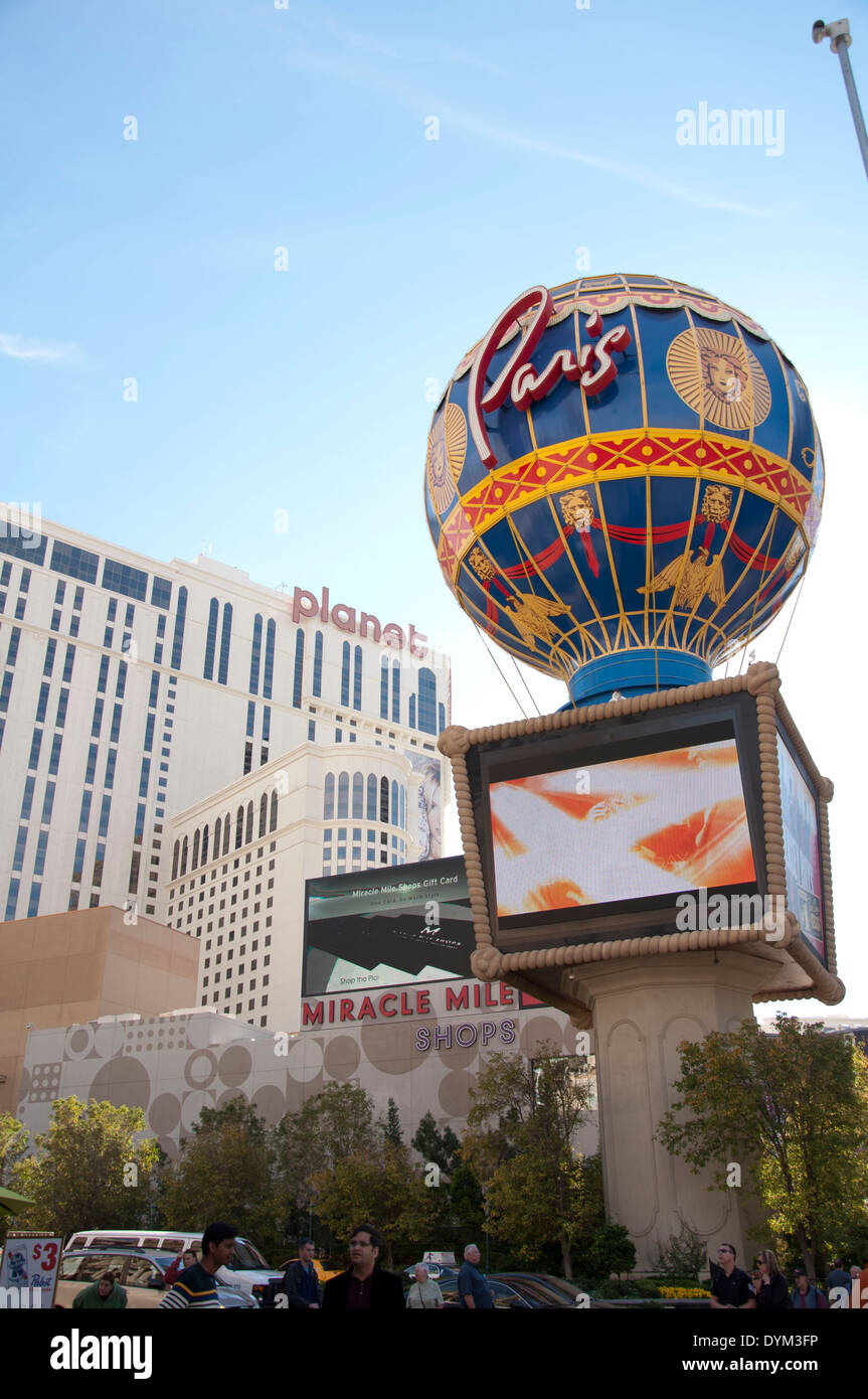 Las Vegas, Nevada-Streifen Stockfoto