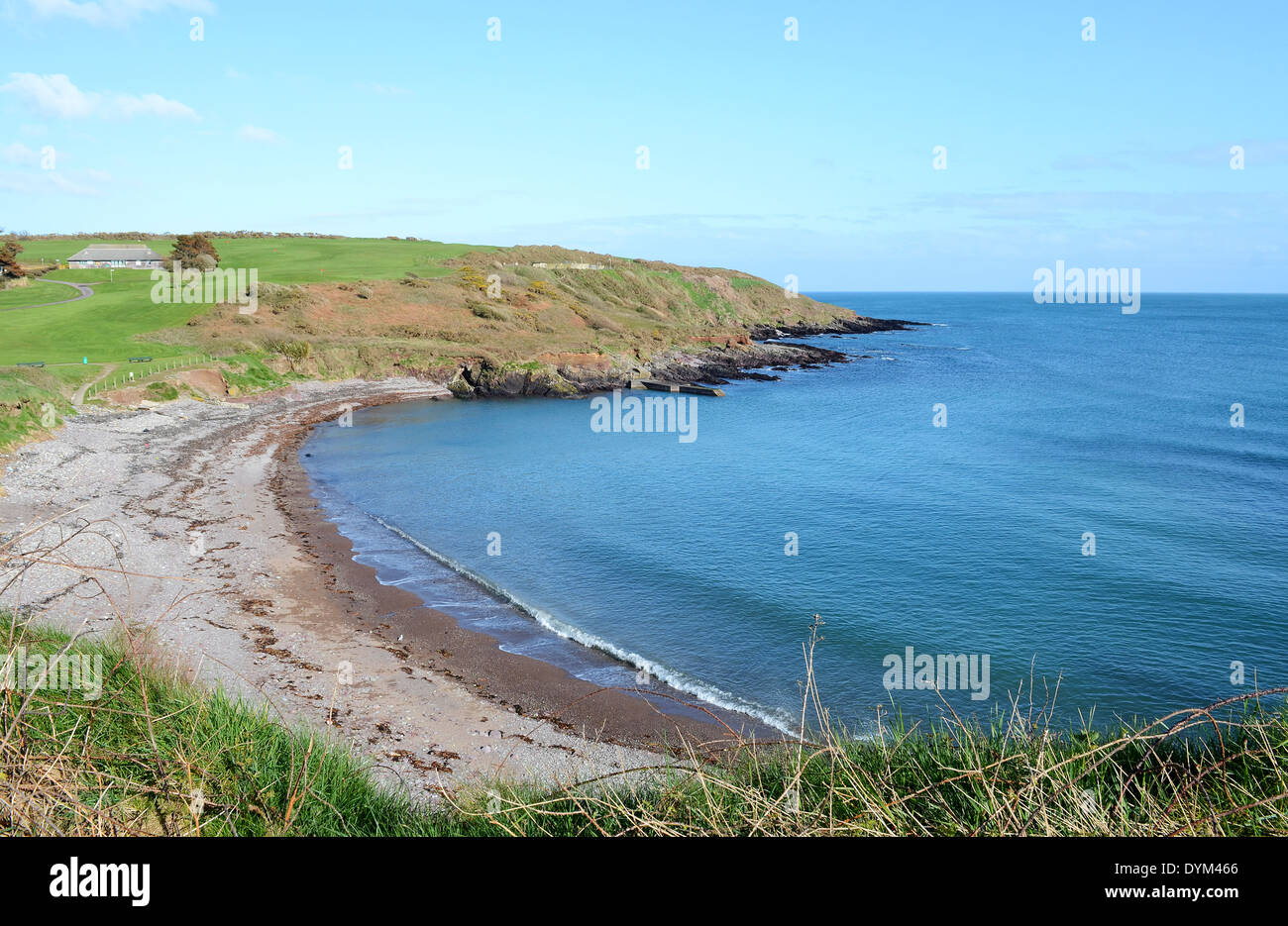 der Strand in der Nähe von Trabolgan auf der Süd-West Küste von Irland, Großbritannien Stockfoto