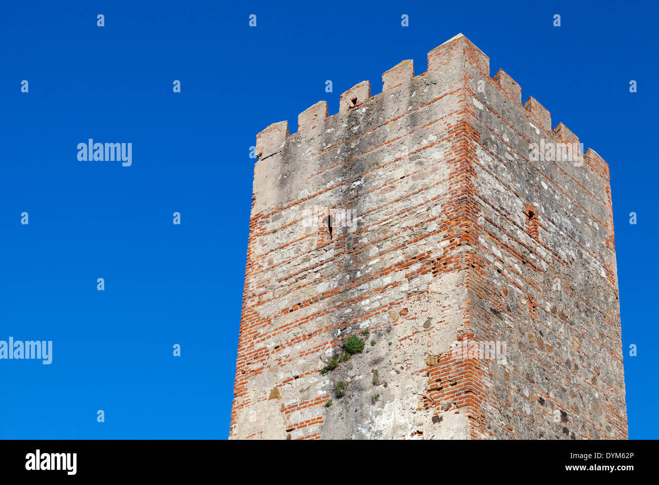 Alte Festung Turm in der Stadt Tanger, Marokko Stockfoto