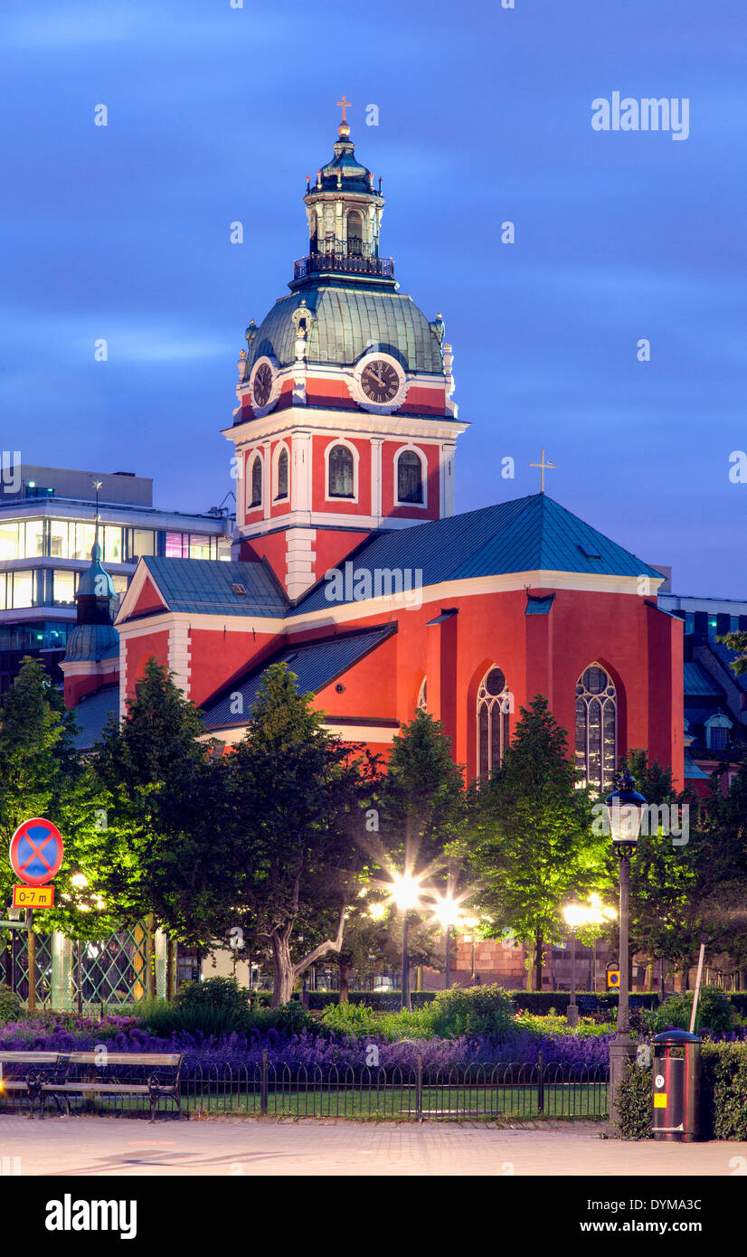 St.-Jakobs Kirche, St. Jacobs Kyrka, Norrmalm, Stockholm, Stockholms län, Schweden Stockfoto