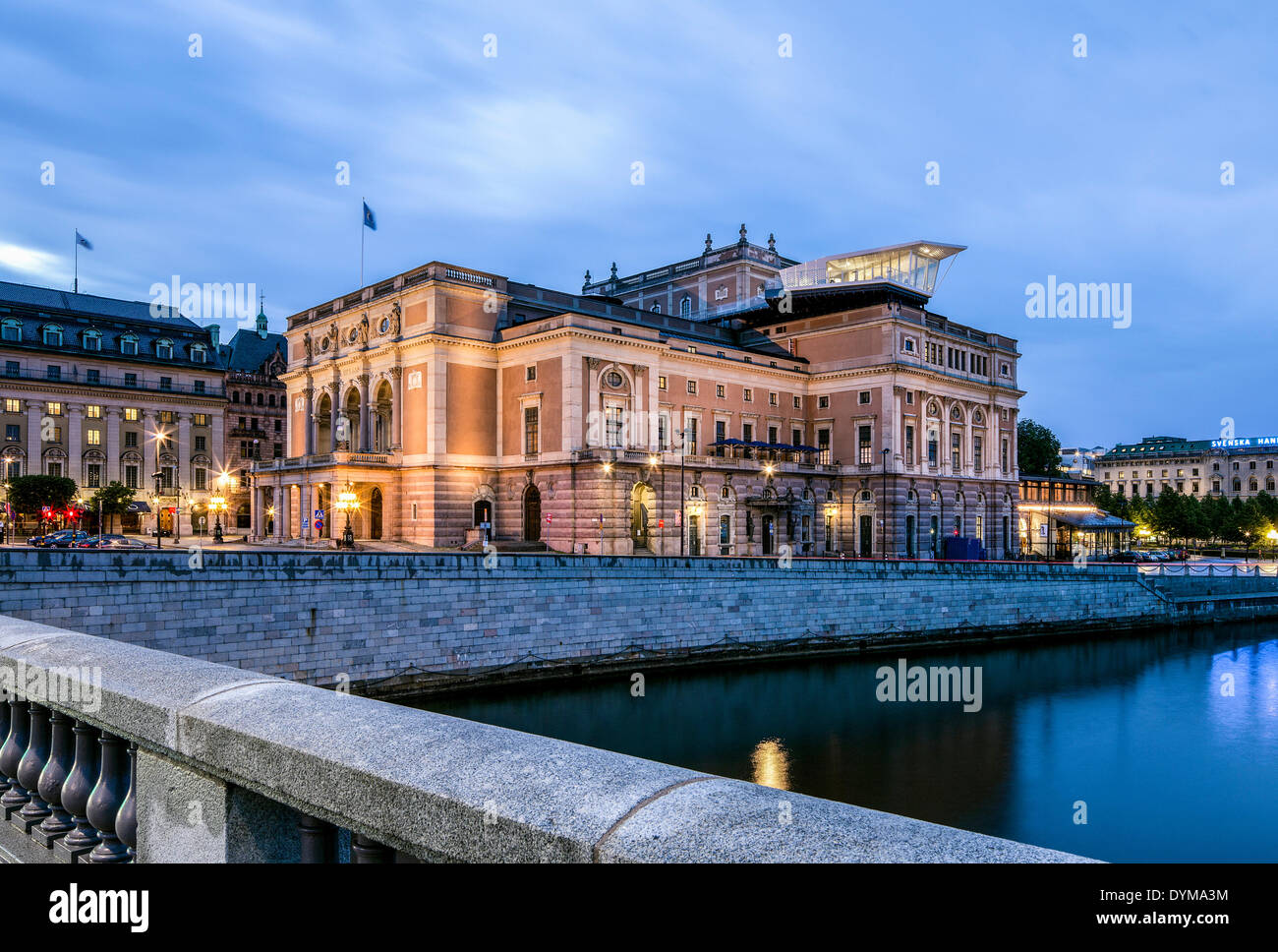 Königliche Oper, Kungliga Operan, Stockholm, Stockholms län, Schweden Stockfoto