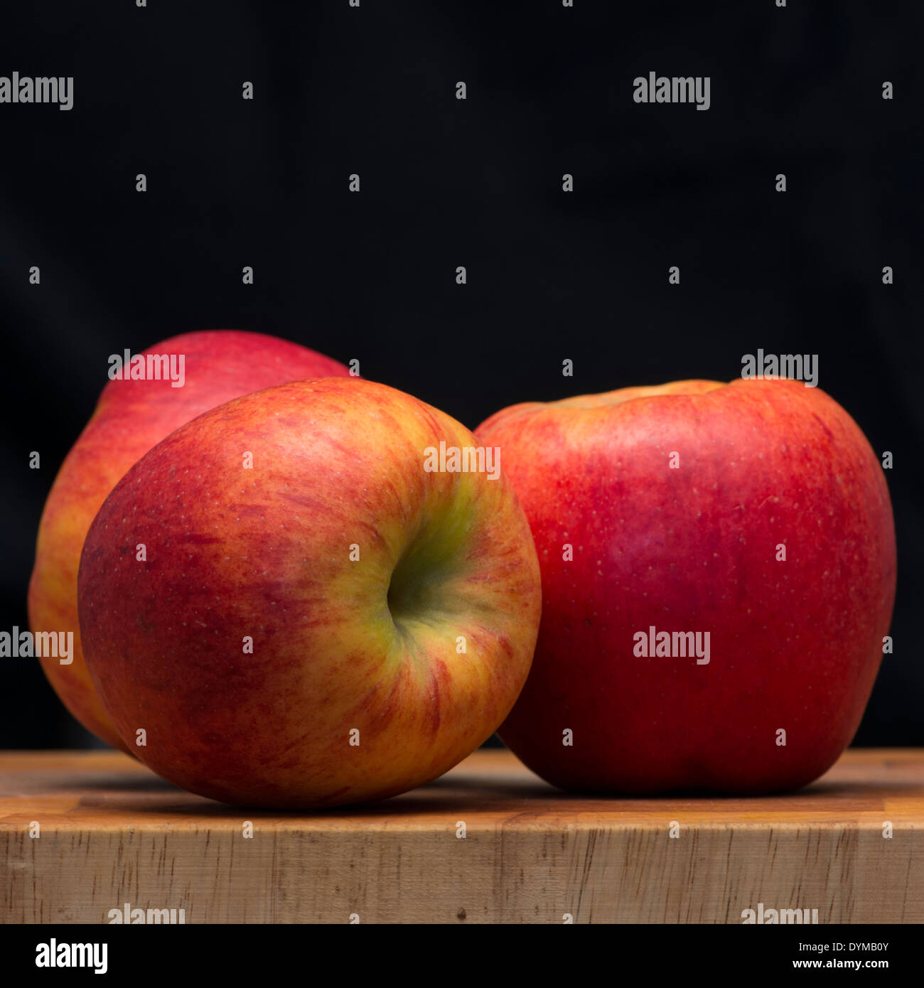 rote Äpfel Stockfoto