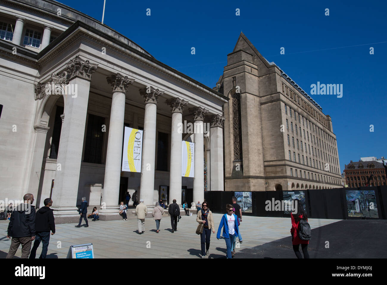 Manchester Central Library Stockfoto