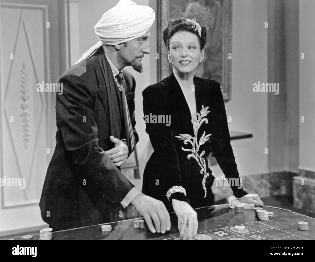 DER SPIDER WOMAN 1944 Film Universal Pictures Film mit Gale Sondergaard und Basil Rathbone Stockfoto