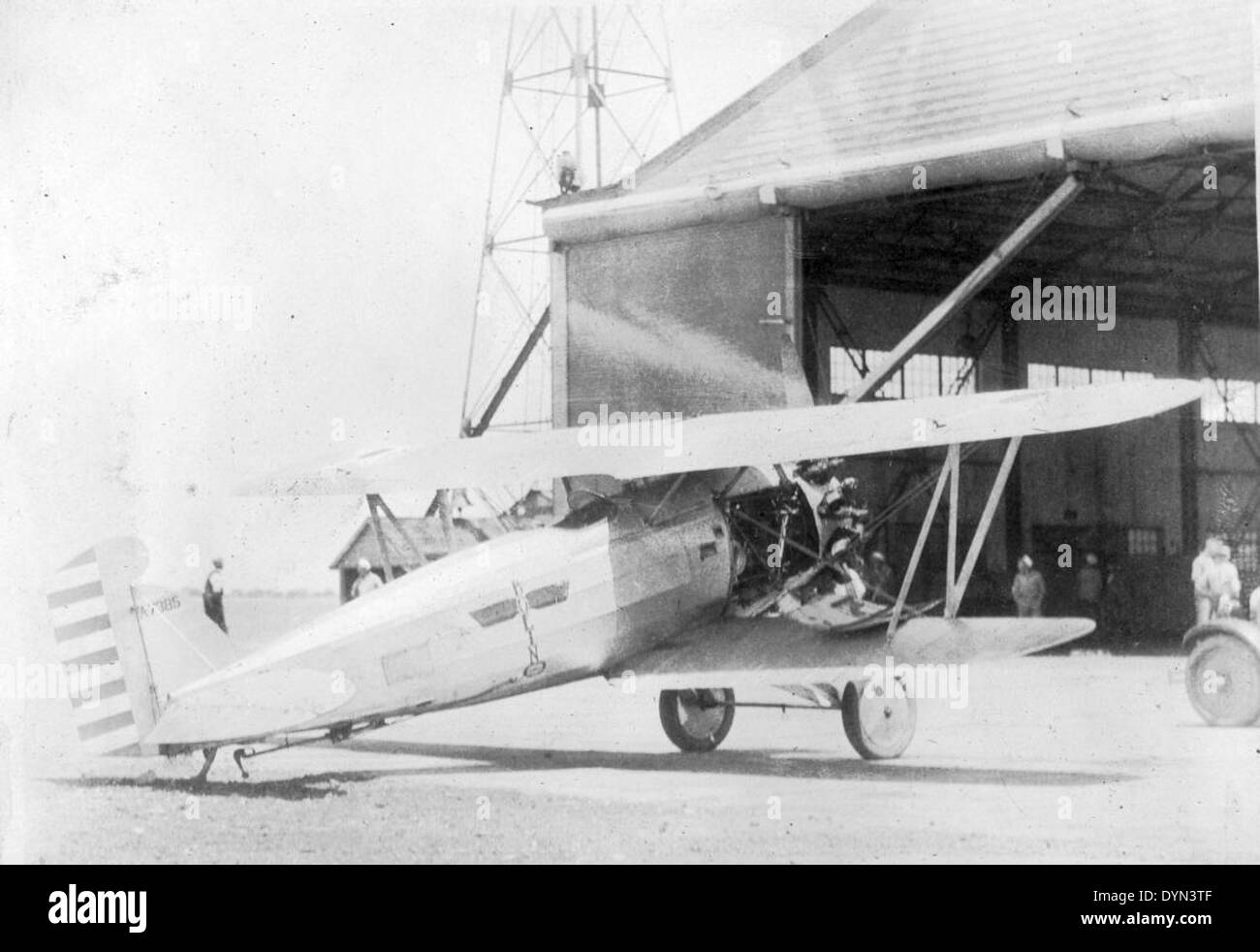 AL009B 008 Boeing XF2B-1 A-7385 NAS Hampton Roads Stockfoto