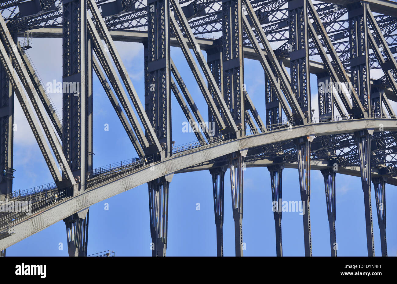 Sydney Harbour Bridge, Sydney Australien Stockfoto