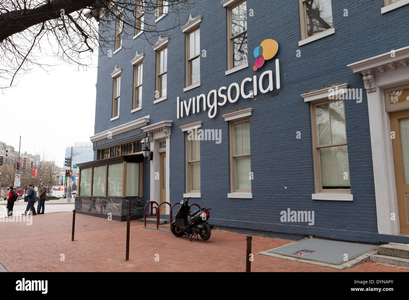 Living Social - Washington, DC USA Stockfoto