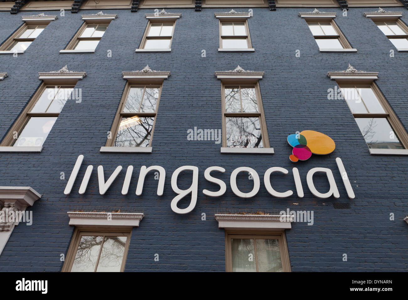Living Social - Washington, DC USA Stockfoto