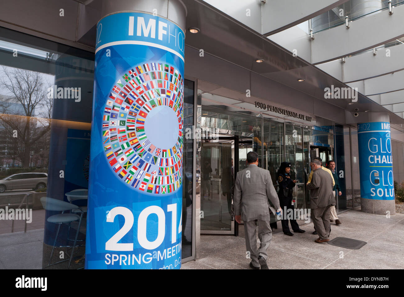 IWF-Sitz, Frühjahrstagung 2014 - Washington, DC USA Stockfoto