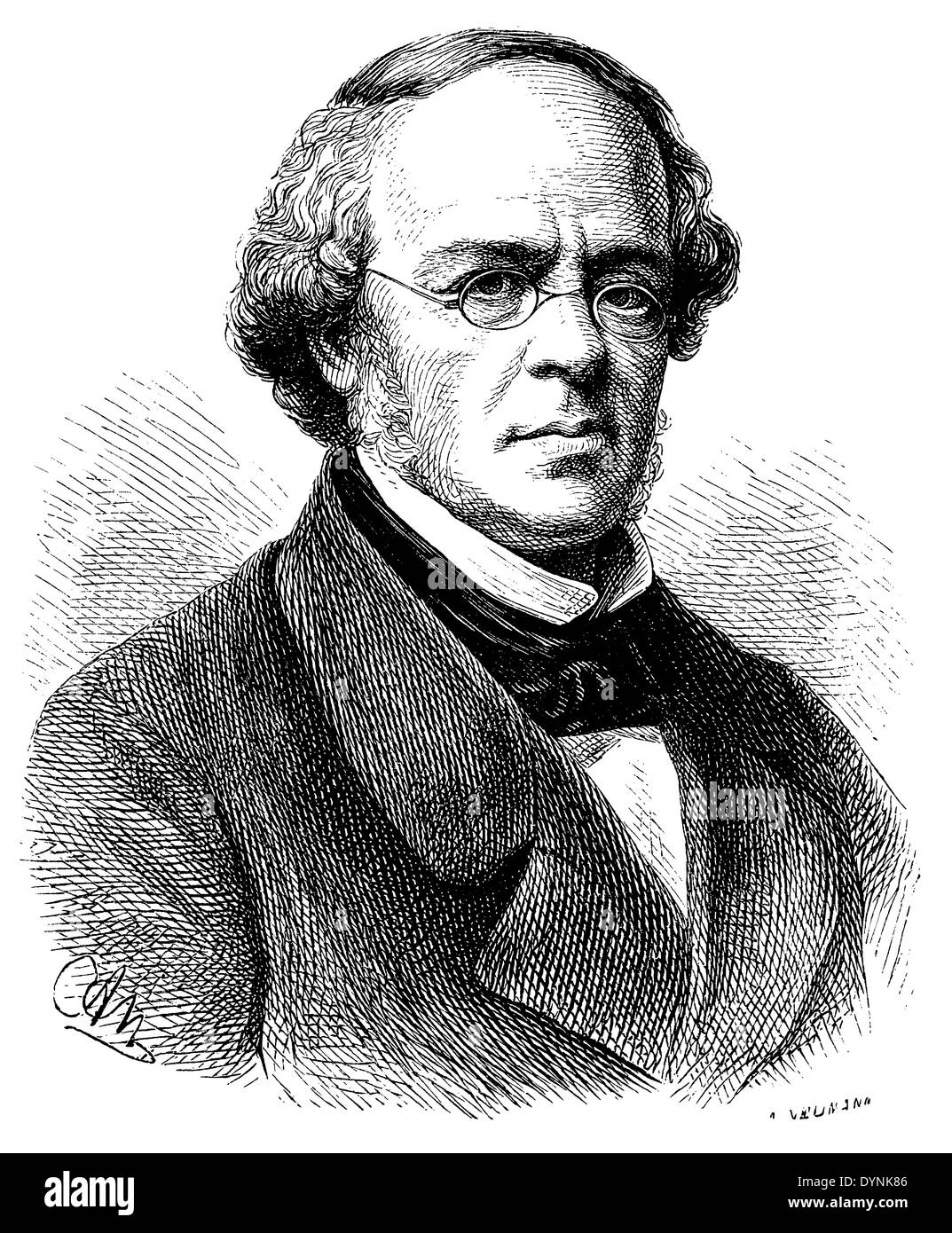 Jacques Fromental Halévy, Elie (geboren 27. Mai 1799, gestorben 17. März 1862) Stockfoto
