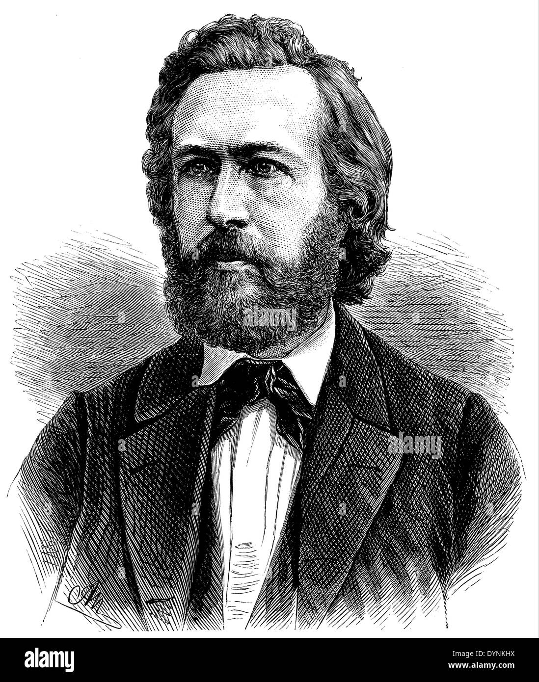 Ernst Heinrich Haeckel Stockfoto