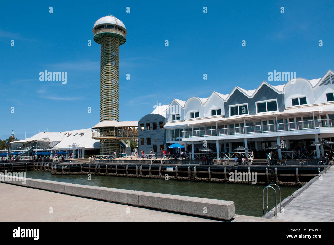Queens Wharf, Newcastle, New-South.Wales, Australien. Stockfoto