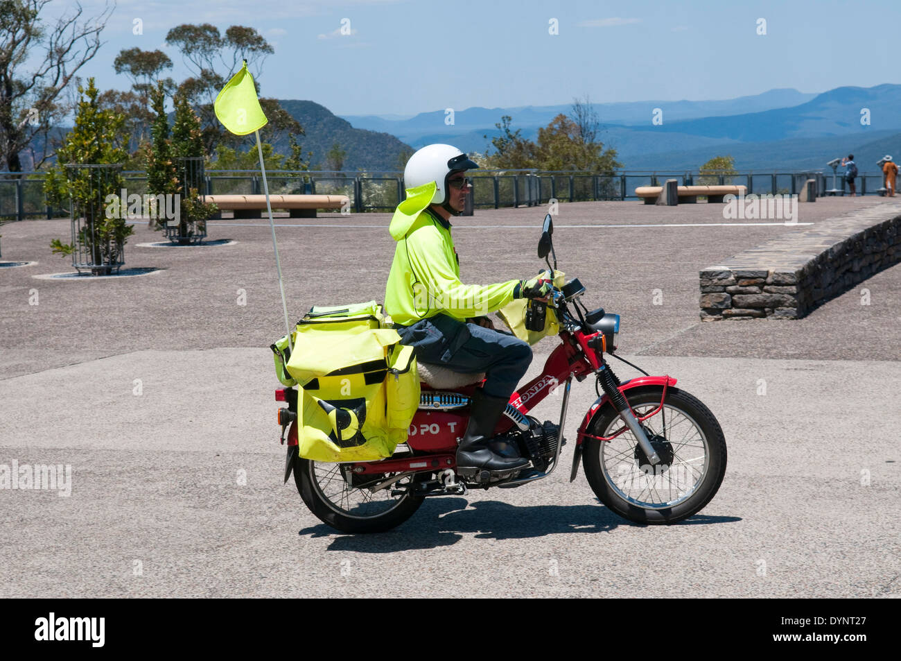 Motorbike Post Stockfotos und -bilder Kaufen - Alamy